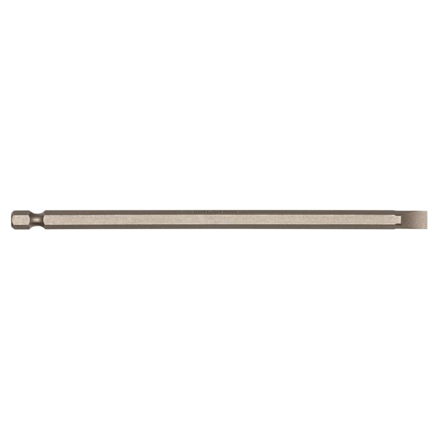Power Bit DEWALT DW2065 #8 ranurado, 15 cm, color plateado