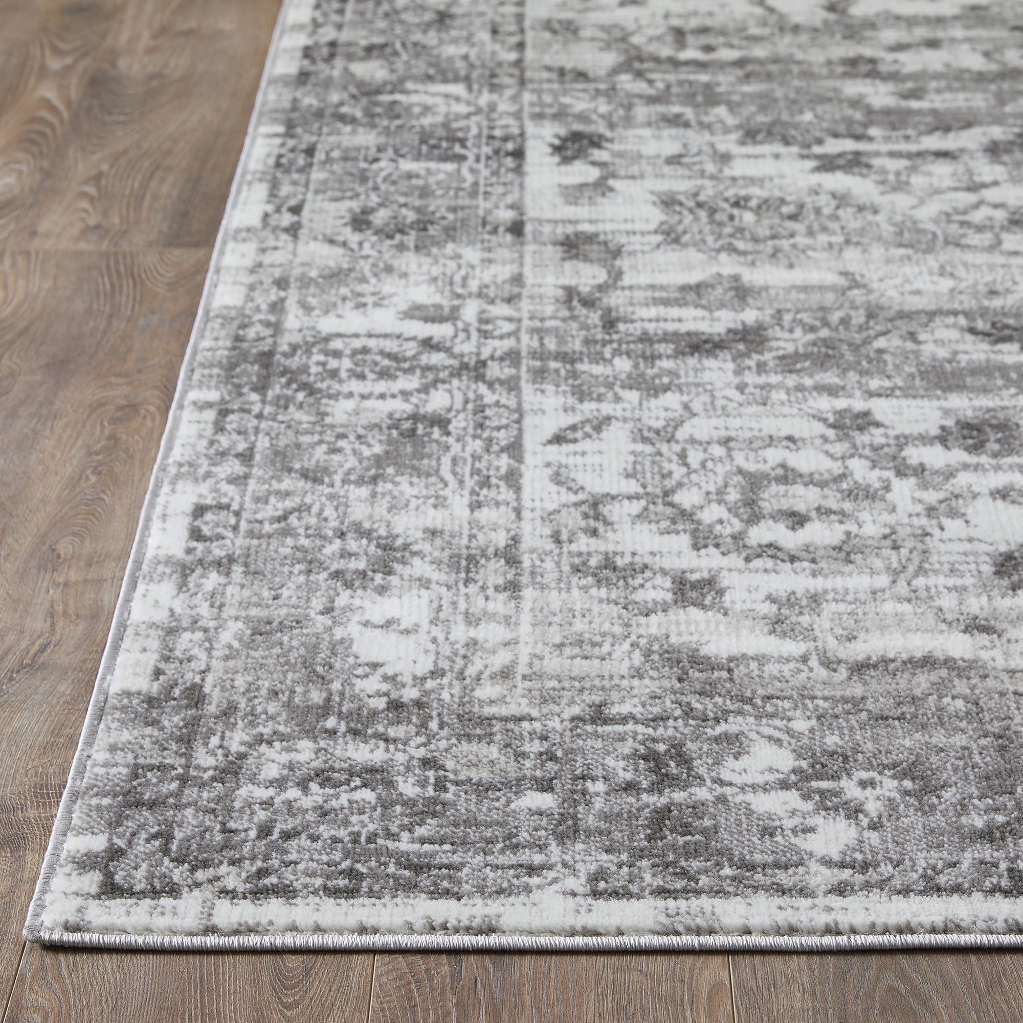 Loomaknoti Rhane Vandian 5' x 7' Gray Oriental Indoor Area Rug