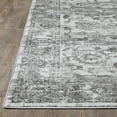 thumbnail image 5 of Loomaknoti Rhane Vandian 9' x 12' Gray Oriental Indoor Area Rug, 5 of 9