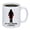 White, variant on Feminist Superhero Mug, It Was Never A Dress, Gender Equality, Funny Mother's Day Gift, 11oz Ceramic Coffee Mug/Tea Cup