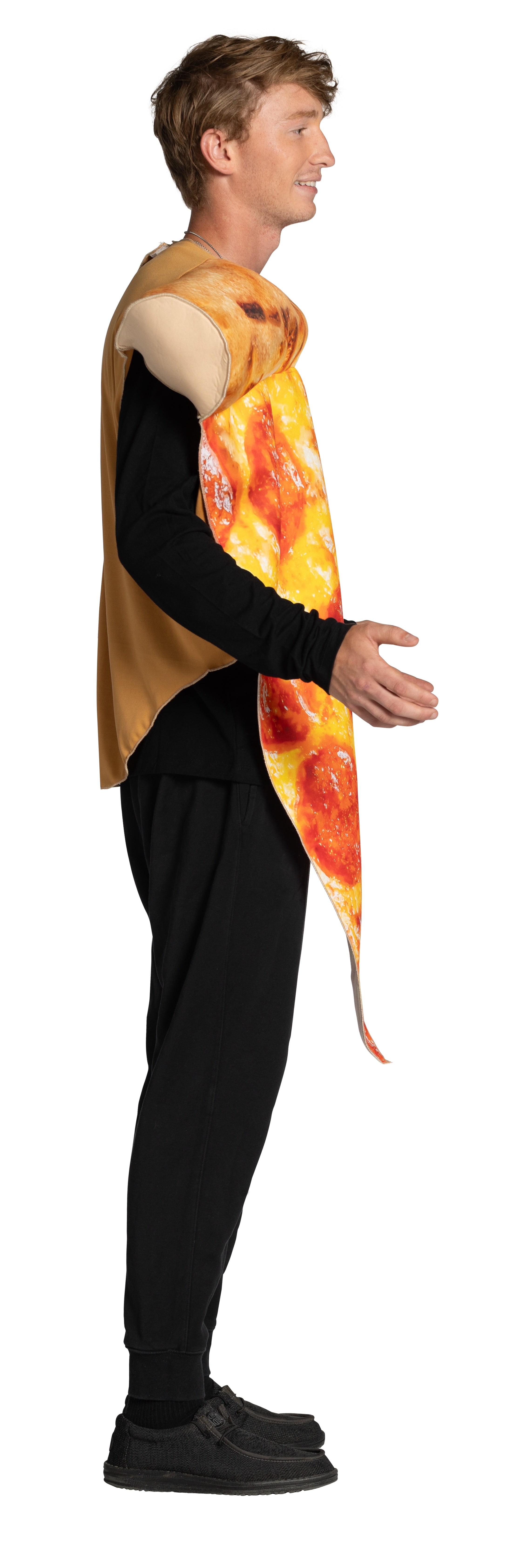 Imposta Costumes Adult Pepperoni Pizza Slice Halloween Costume Tunic, Size Small to Extra Large