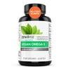 Zenwise Vegan Omega-3 Plant Based Fish Oil Alternative Marine Algal Source for EPA and DHA Fatty Acids - Burpless Supplement for Brain Health, Joint Support, Immune System, Heart & Skin - 60