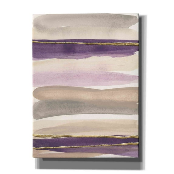Epic Graffiti 'Gilded Amethyst I Crop' by Chris Paschke, Canvas Wall Art, 40"x54"