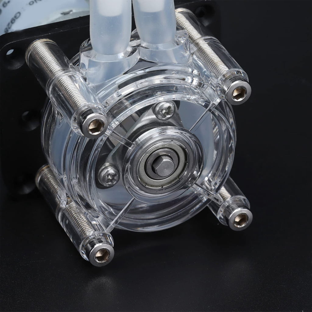 BQBQERT 500ml/min Dosing Pumps 12V Large Flows Peristaltic Pumps Aquarium Drip Metering Pumps for Vacuum Aquarium Lab Enduring
