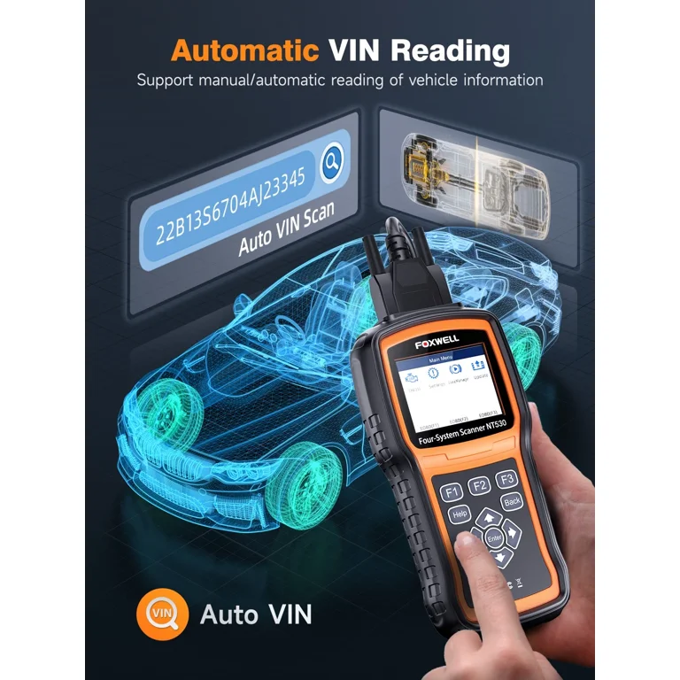 FOXWELL NT530 Plus for VAG All Systems OBD2 Scanner, All