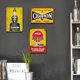 thumbnail image 3 of 3 Uds Bujía Placa Metal Vintage Pintura Hierro Rectangular Del 30x40cm, 3 of 9