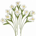 thumbnail image 2 of ZZ Fake Flowers, 15.3" Blooming Tulips Artificial Flowers, Real Touch Tulips for Wedding Decorations, 2 of 6