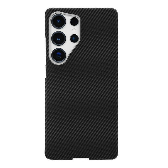 GKK For Samsung Galaxy S25 Ultra Case 600D Fine Carbon Fiber Texture Hard PC Phone Back Cove