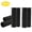 Black, variant on WLGJL 6pcs Non-Slip-Rubber Bicycle Handlebar Grips, Black