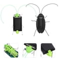 thumbnail image 2 of SHISUYAN Solar Powered Teaching Toy for Kids Playing with Exquisite ABS Material 1pc Grasshopper 1pc, 2 of 9