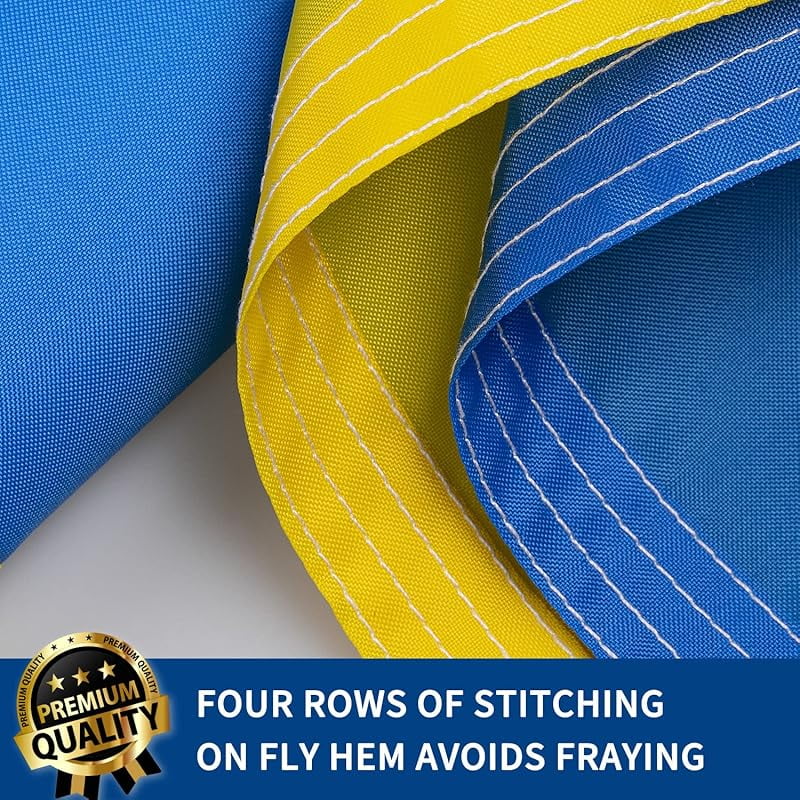 3x5 Sweden Royal Standard Flag – Premium Swallow Tail Banner In Super Polyester, 3'x5'