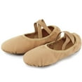 thumbnail image 3 of Dynadans Women's Ballet Shoes High Stretch Canvas Ballet Slippers for Girls, 3 of 6