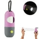 thumbnail image 1 of Dispensador de Bolsa para excrementos de perro con linterna LED integrada y Clip de Metal para correa, soporte para bolsa para excrementos de mascotas, accesorio para pasear perros,, 1 of 8