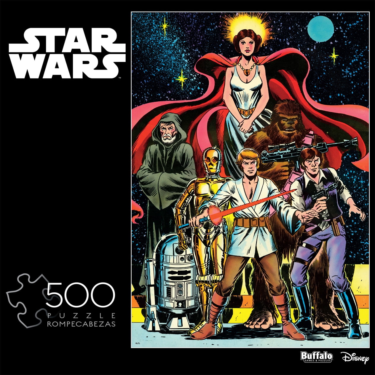 Buffalo Games 500-Piece Star Wars A Brave Alliance Interlocking Jigsaw Puzzle for Adults Ages 14+