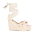 thumbnail image 2 of Alpargata De Plataforma Anna Con Yute Ajuste Estilizado Lona Natural Para Mujer, 2 of 5