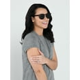 thumbnail image 5 of Sunsentials by Foster Grant Tortoiseshell Square Unisex Sunglasses, 5 of 6