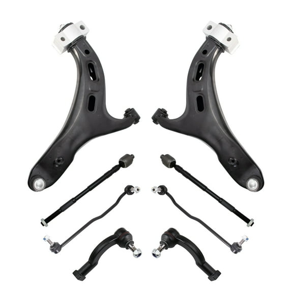 TRQ Front Control Arms Tie Rods Links Kit Fits 2015-2018 Subaru Legacy Outback PSA60568