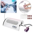 thumbnail image 2 of Nail Art Dust Suction Collector Nail Art Dust Collector Uv Led Nail Light Multi Functional Electric Nail Drill Machine Nail Art Dust Suction Collector UV LED Light 100-240V, 2 of 8
