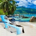 thumbnail image 3 of Housse de Chaise de Plage en Microfibre Serviette de Détente de Plage avec Sac Latéral, 3 of 7