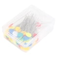 thumbnail image 4 of PEACNNG 100pcs Flower Head Sewing Pins Flat Head Straight Quilting Pins for Sewing DIY Projects#1, 4 of 5