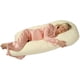 leachco maternalign contoured maternity body pillow vintage natural - image 1 of 3