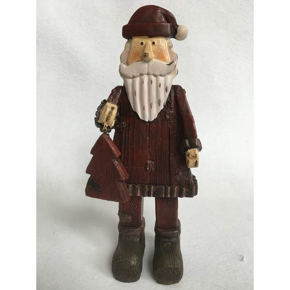Christmas Rustic Santa, Snowman with Sled or Metal Arms
