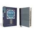 thumbnail image 2 of NIV Study Bible, Fully Revised Edition NIV Study Bible, Fully Revised Edition, Personal Size, Leathersoft, Navy/Blue, Red Letter, Thumb Indexed, Comfort Print, (Hardcover), 2 of 3