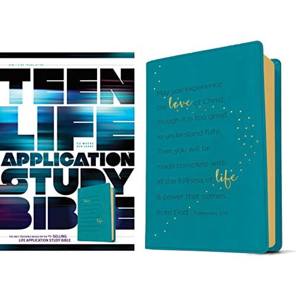 NLT Teen Life Application Study Bible (Teal Ephesians 3:19 Edition)