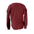 thumbnail image 6 of Women's Casual Knit Sweater Long Sleeve Solid Color V-Neck Criss Cross Shirts Fall Winter Stretchy Comfy Business Work Tops, 6 of 6