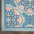 thumbnail image 4 of Nourison Sun N' Shade Indoor/Outdoor Blue 6'6" x 9'6" Area Rug, (7x10), 4 of 9