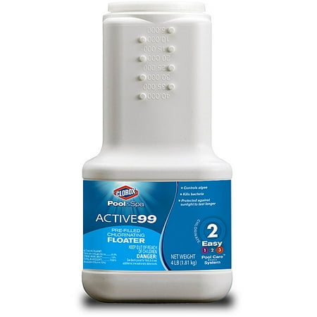 chlorinating clorox lbs tablets active spa pool