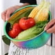 thumbnail image 2 of Rice Washing Bowl Stainless Steel Versatile 3-In-1 Colander and Kitchen Strainer with Side Drainers for Rice Vegetables, 2 of 5