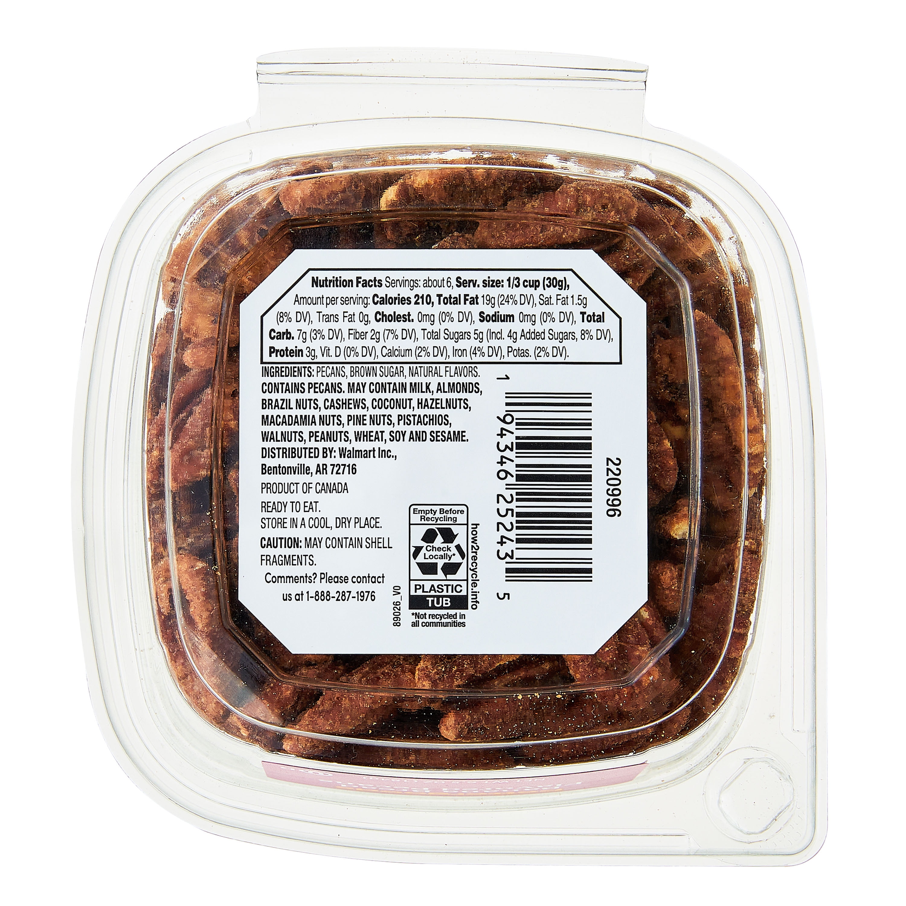 bettergoods Banana Bread Flavored Pecans, 6.5 oz
