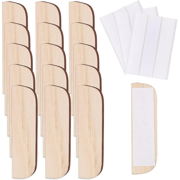 15PCS Hinge Repair Plates 3.5inch/8.9cm Hinge Repair Board Cabinet Door Furniture Hole Cover Plate with Double Sided Stickers