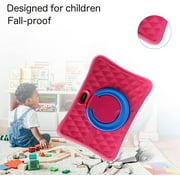 Kids Tablet 10 inch, Android Tablet for kids, IPS HD Display 1280 X 800, 2GB+32GB ROM, Games, Wi-Fi, Parental Control, Dual Cameras, Tablet Silicone Case, Gift for girls(Pink)
