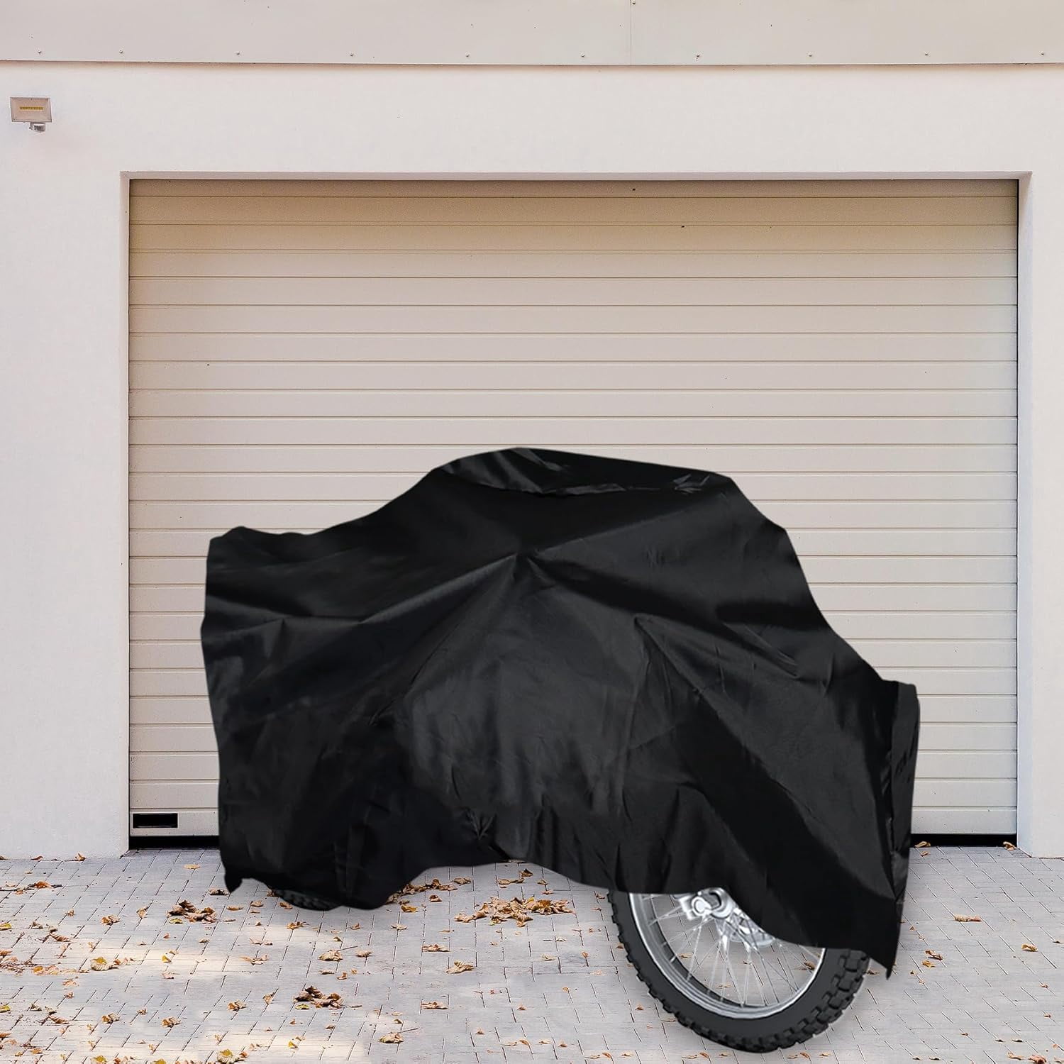 Kids Motorcycle Cover, Waterproof Oxford Kids Toy Motorcycle Cover with Adjustable Drawstring, All Weather Protection Universal for Children's Electric Motorcycle Bike(Black)