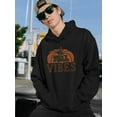 thumbnail image 2 of Fall Vibes Pumpkin Patch Hoodie Men -Image by Shutterstock, Male 4X-Large, 2 of 4