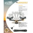 thumbnail image 3 of Folbe F089 - Advantage JR Adjustable Extended Fishing Rod Holder - Side (Gunnel) Mount, 3 of 6