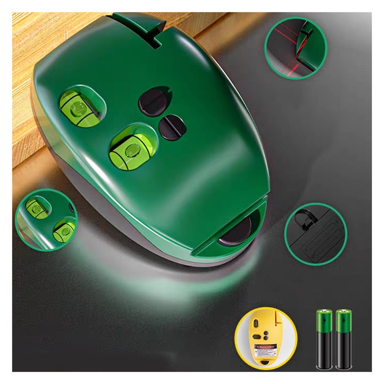 High Precision Infrared Right Angle Bubble Level Mini Professional Durable Quality 20M Long Distance ,Water-Proof & Dust Resistant