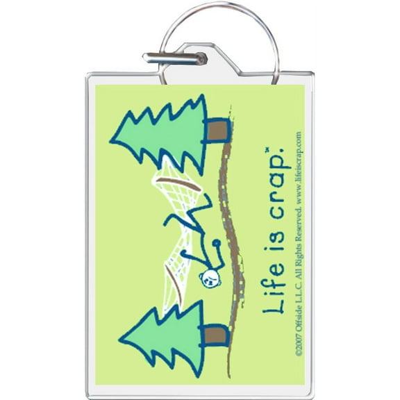 Life Is Crap - Hammock Keychain