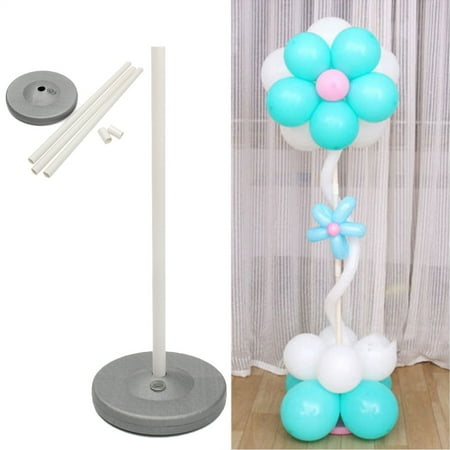 1set Balloon Column Base Stand Display Kit Water Fillable Base