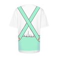 thumbnail image 5 of T-shirts Stylés pour Femmes à Porter Décontractément avec Imprimé Festival de la Bière Col Rond Manches Courtes Design Parfait pour Style Toute l'Année, 5 of 5