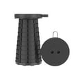 thumbnail image 1 of Tabourets Pliants Rétractables, Tabouret de Camping Portable, Tabouret Pliable Léger Mais Plus Robuste pour la Pêche, les Randonnées, le BBQ, les Fêtes, les Activités de Plein Air, Charge Max 600 Lb, 1 of 4