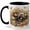 Black, variant on Vintage Camera Coffee Mug, Floral Photography Mug, Watercolor Camera Art Ceramic Mug, Photographer Gift, Retro Photo Lover Cup, 11 oz