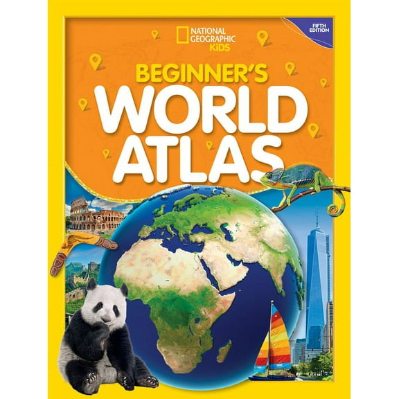 Ngk Atlases National Geographic Kids Beginner's World Atlas, 5th Edition, (Hardcover)