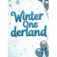 thumbnail image 4 of LUUFILx Winter Wonderland Birthday Backdrop Banner Background for Party Supplies Snowflake Decorations Photography Props Baby Showers Anniversary, 4 of 8