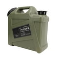 thumbnail image 4 of Camping Water Container, OD Green Water Storage Carrier Impact Resistant 10L Wearable  For Hiking For Home, 4 of 8
