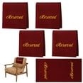 thumbnail image 2 of 12 Pcs Réservé Signes pour Bancs Réservés Pew Draps 22 dans Réservé Siège Signes Placeholder pour Église Sièges Mariage Siège Décoration Église Événement (Rouge), 2 of 8