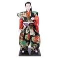 thumbnail image 2 of Muñecas japonesas Adornos Adorno humanoide Muñecas Artesanía Regalos SM SunniMix Muñecas guerreras japonesas, 2 of 8