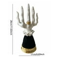 thumbnail image 2 of Candle Holder Witch Hand Shaped Resin Candlestick Palm Candlestick Desktop Ornaments Decor, 2 of 8